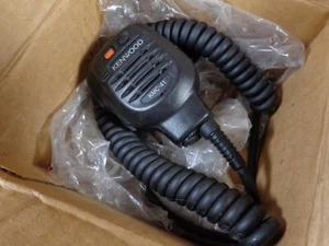KENWOOD NX300 NX200 NX410 TK5210 VHF TK2180 TK3148 Radio Speaker Mic KMC-41 - Picture 1 of 2
