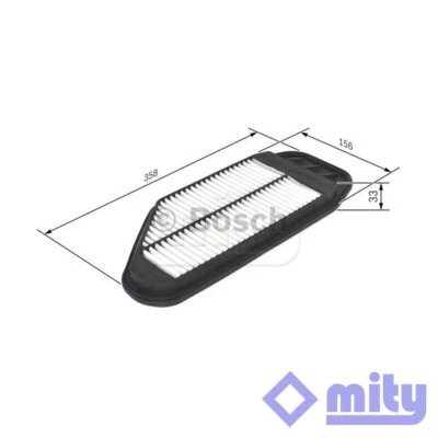 Filtro de aire Mity para Chevrolet Spark 2010-2019 1,0 1,2 96827723 42390126 Foto 1 de 4