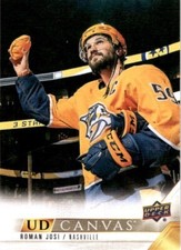 "NEW" 2022-23 Upper Deck UD Canvas #C48 Roman Josi - Nashville Predators