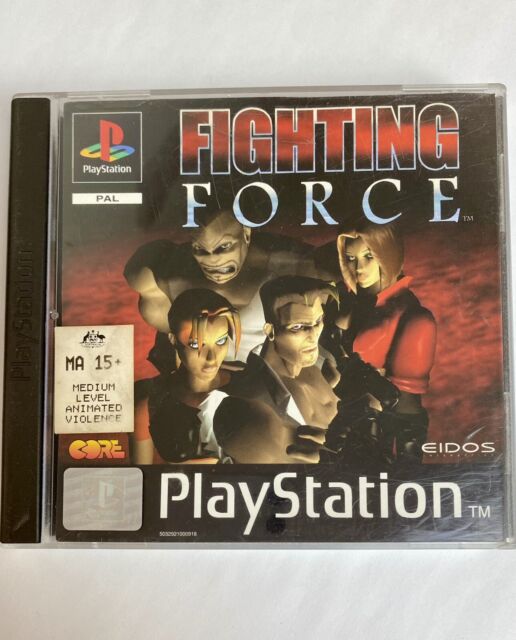 Ps1 - Fighting Force 1 - Leia a descrição