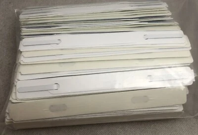 P056 - Heftstreifen 250 Stk Weiß Selbstklebend - NEU  - Bild 1 von 3