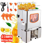 Commercial Electric Orange Squeezer 22-30 Per Min Juicer Press Machine 120W 120V