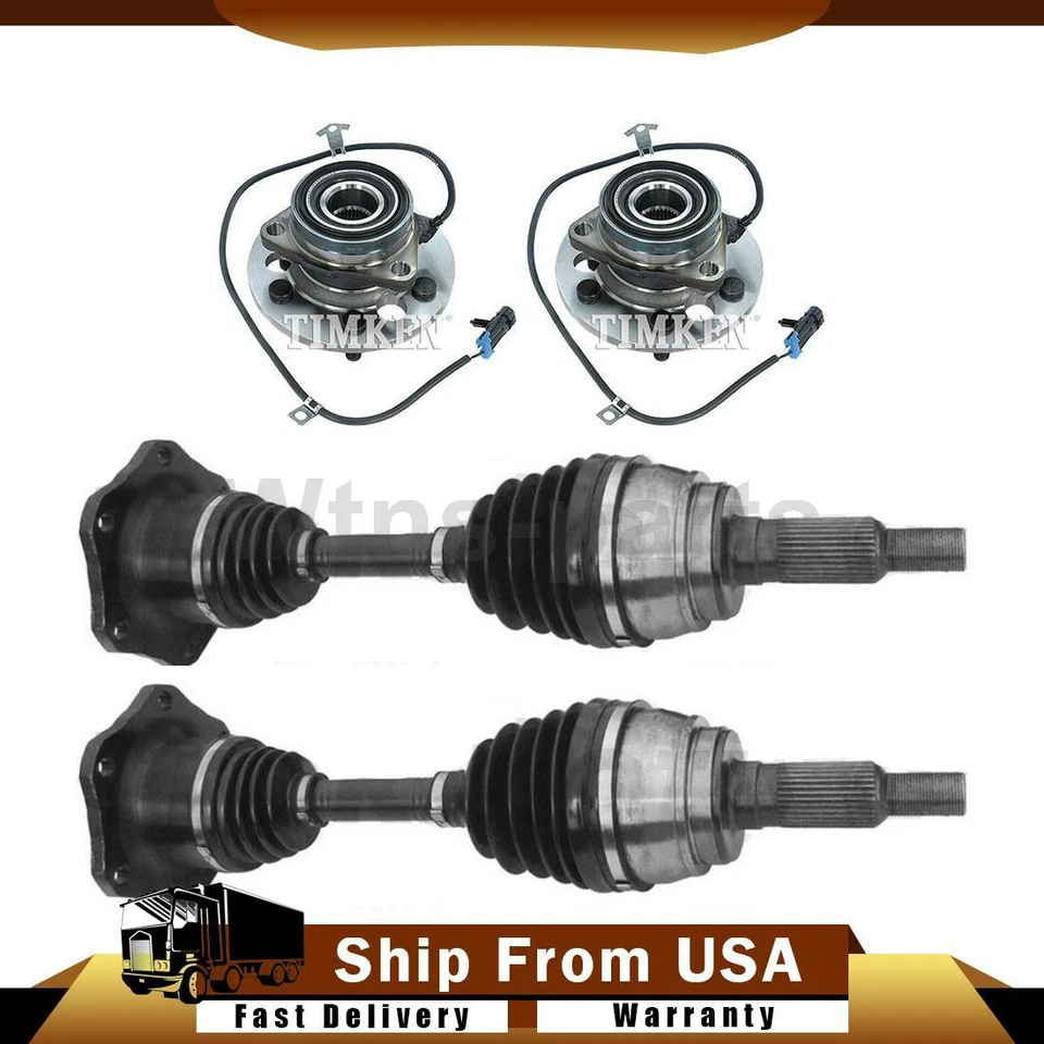 ПОДХОДИТ ДЛЯ 1995-1998 CHEVROLET K1500 ПОЛНЫЙ ПРИВОД 4 X CV ОСИ КОЛЕСНЫЙ ПОДШИПНИК TRAKMOTIVE TIMKEN - Изображение 1 из 4