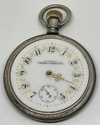 RELOJ BOLSILLO AMERICAN WALTHAM MOVIMIENTO 16s 11 Joyas/No Funciona Foto 1 de 4