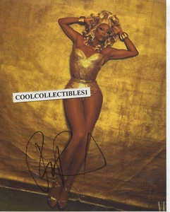 RUPAUL IN PERSON SIGNED 8X10 COLOR PHOTO COA "PROOF" - Picture 1 of 4