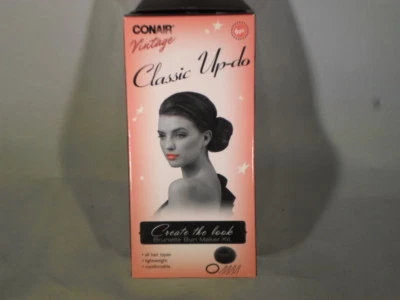 Create The Vintage Classic UP-DO Look Conair 6pcs Brunette                 A30-2 - Image 1 of 3