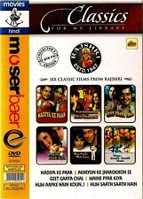 Sechs Klassisch Films Von Rajshri - Neu Bollywood 6 DVD Set - Englisch