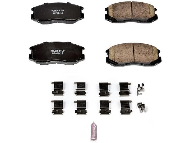 Front Brake Pad Set For 1991-1996 Eagle Summit 1992 1993 1994 1995 GT737RD - Image 1 of 1