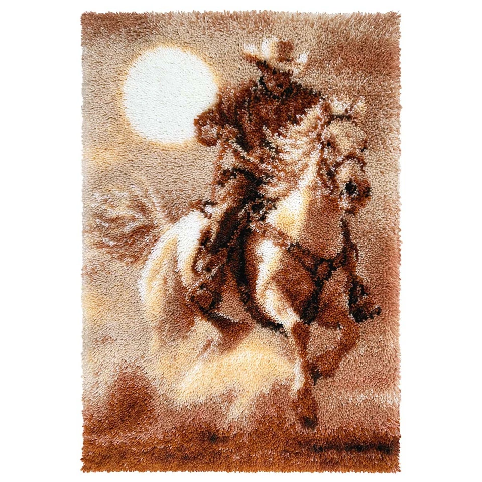 Herrschners® Ride-em Cowboy Latch Hook Kit - Image 1 of 1