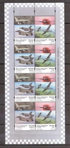POLAND - 2008 - AIRPLANES - MNH KLEINBOGEN - Picture 1 of 1