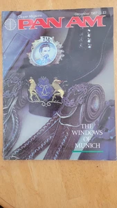 Vintage Defunct Pan AM Airlines Inflight Airline Airplane Magazine Dec 1987 - Picture 1 of 3