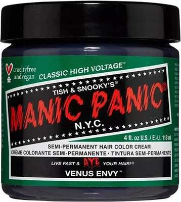 Manic Panic Venus Envy Classic Creme Vegan Semi Permanent Hair Dye 118ml