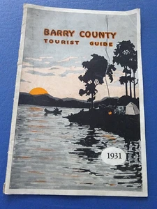 Original Reiseführer für Barry County, Hastings, Michigan von 1931 - Bild 1 von 13