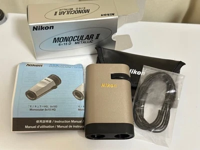 Nikon Multifunctional Monocular Monocular II 6×15D 6x Monocular + 9x magnifier - Image 1 of 4
