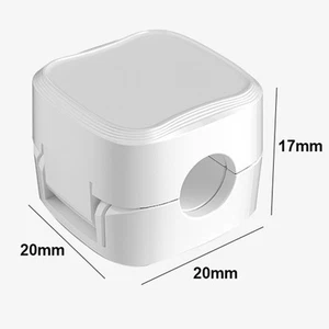 For Under Desk Cord Organizer Magnetic Cable Clips for Easy Wire Access - Photo 1/30