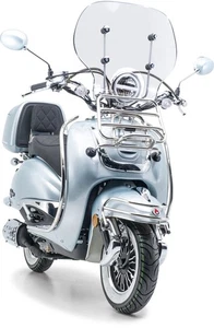 Motorroller 125 ccm Burnout EasyCruiser Silber - Bild 1 von 6