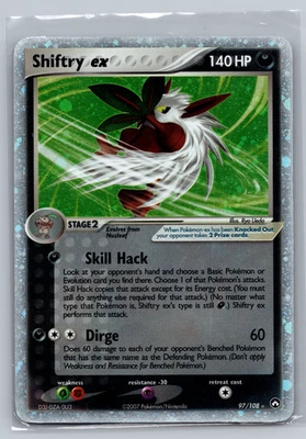 Shiftry ex Power Keepers 97/108 Holo Rare Pokemon - MP - Image 1 of 4