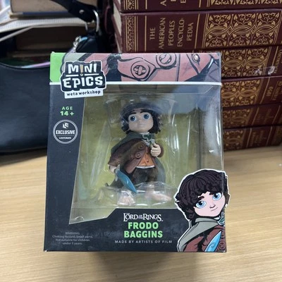 Mini Epics Weta Workshop Frodo Baggins Lord of the Rings Figure Lootcrate trl1 - Image 1 of 4