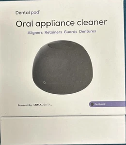 Zima Dental - Dental Pod Oral Appliance Cleaner In Jet Black New Sealed - Picture 1 of 4