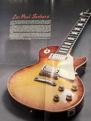 Guitar Player magazine Les Paul Guitar Poster - Image 1 of 4