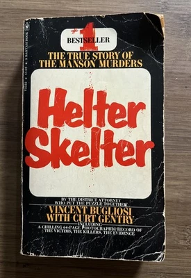Helter Skelter Vincent Bugliosi 1976 Bantam Book True Crime Vintage Paperback - Image 1 of 4