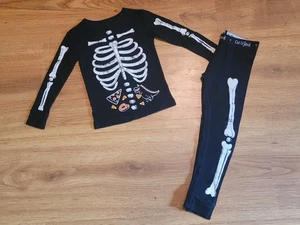 Cat & Jack 2-Piece Skeleton Black Pajama’s Sleepwear Boys Size 4 - Picture 1 of 3