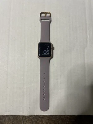 APPLE Watch Series 3 GPS - 38MM Aluminum Case A1858 - Pink 4GB 78% Battery Max - Image 1 of 4