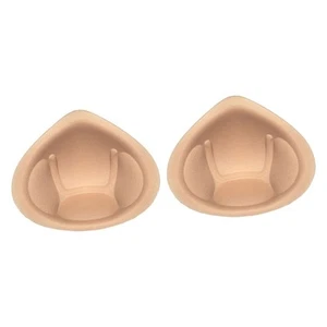 1 Pair Bra Pads Inserts Replacement Thick Push up Breast Enhancers for Underwear - Picture 1 of 14