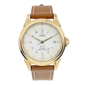 Omega De Ville 18k Yellow Gold Silver Dial 39mm Automatic Men’s Watch 4633.30.31 - Picture 1 of 9