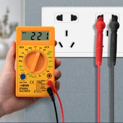 Vielseitiges multifunktionales LCD Digital Voltmeter Amperemeter Ohmmeter Tester - Bild 1 von 4