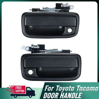 (Pair) For Toyota Tacoma 1995-2004 Outside Exterior Door Handle Front Left+Right - Изображение 1 из 4