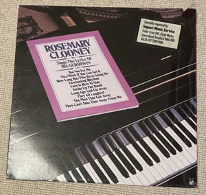 Rosemary Clooney Sings The Lyrics Of Ira Gershwin Vinyl album LP New Sealed 1980 - Picture 1 of 5