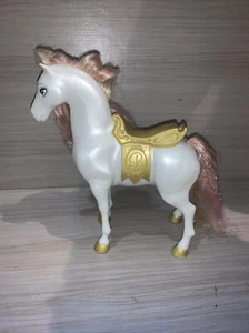 2006 Mattel Barbie Disney Princess Enchanted White Horse 9" Toy - Picture 1 of 9