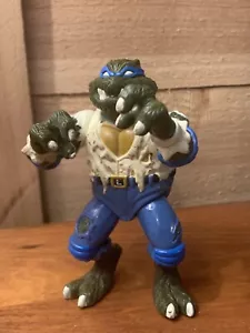Vintage 1993 Playmates TMNT Universal Monsters LEONARDO WOLFMAN Action Figure - Picture 1 of 7