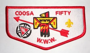 Coosa Lodge 50 Centennial Cherokee OA Flap - Private issue? 2015 NOAC - Picture 1 of 1