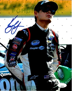 NASCAR 8x10 autografiado firmado por Kyle Larson - Autenticado por JSA - Imagen 1 de 3