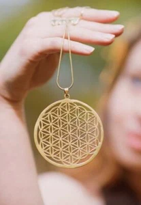 Colgante de geometría sagrada Flower of Life - Imagen 1 de 26