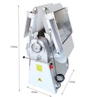 Commercial Use! New 220V Dough Sheeter Dough Roller Baking & Dough Equipment