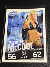 2009 Michelle Mccool WWE Topps Slam Attax Wrestling Card (Smackdown)