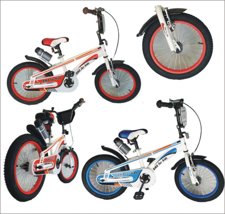 16 Zoll Fahrrad Kinder Rad Kinderfahrrad Rücktrittbremse  blau oder rot weiß NEU - Bild 1 von 1