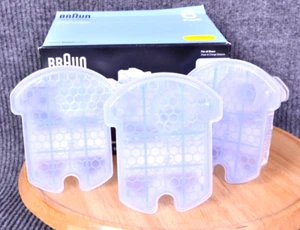 Braun 3 in 1 Shaver Care Refill Cartridges SmartCare Centers 3 Count Lemon Scent - Picture 1 of 14