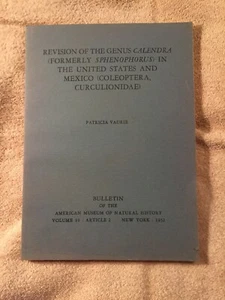 Revision of the Genus Calendra (Formerly Sphenophorus) in the United States - Picture 1 of 4