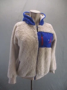 Air Jordan Size 10-12 YRS Kids Jumpman Hi-Pile Fleece Outdoor Jumper Jacket 914 - Picture 1 of 9