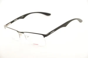 Rare Authentic Carrera CA 6623 7A1 54mm Black Silver Frames Glasses - Picture 1 of 7