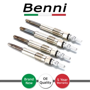 Benni 4X FOR NISSAN MICRA NOTE QASHQAI KUBISTAR 1.5 DCI DIESEL HEATER GLOW PLUGS - Picture 1 of 2