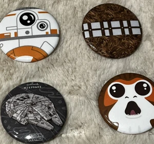 Juego de cinco prendedores Star Wars sello recuerdo excelente estado envío rápido - Imagen 1 de 8
