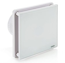 STERR - Ventilatore da bagno con vetro e sensore di umidità - BFS100H