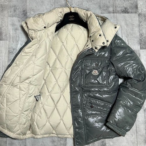 Piumino Moncler vintage Alfred reversibile grigio avorio uomo dal Giappone taglia 2