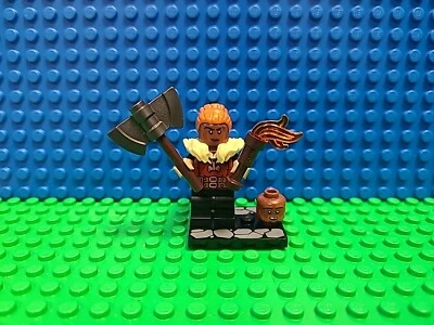 LEGO Dwarf Barbarian Minifigure 71047 Dungeons & Dragons Collectible CMF Lot  - Image 1 of 4