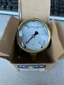 NEW Noshok 25-300-15 PSI Pressure Gauge 25-300-15 ++++++++++++++++++++++++++++++ - Picture 1 of 2